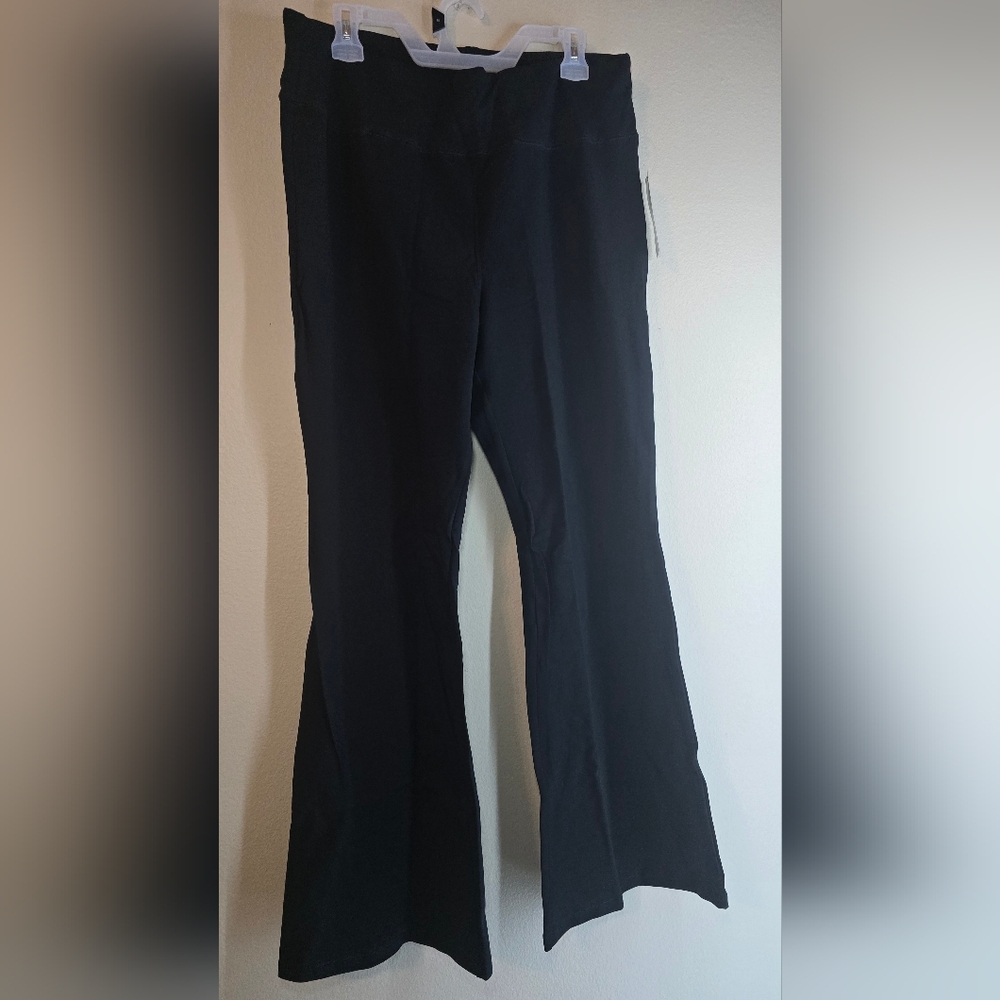 Womens High Waisted Flare Legging Wild Fable 2x Black